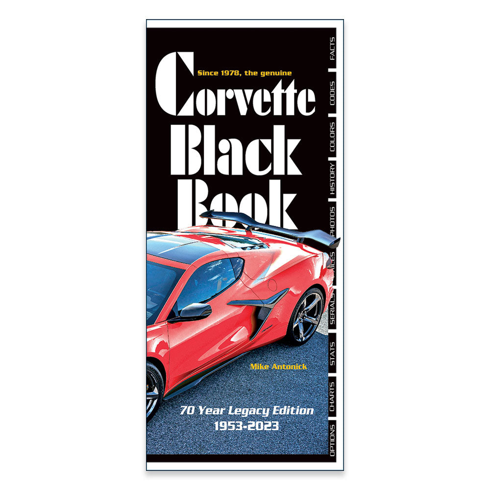 1953-2023 Corvette Black Book