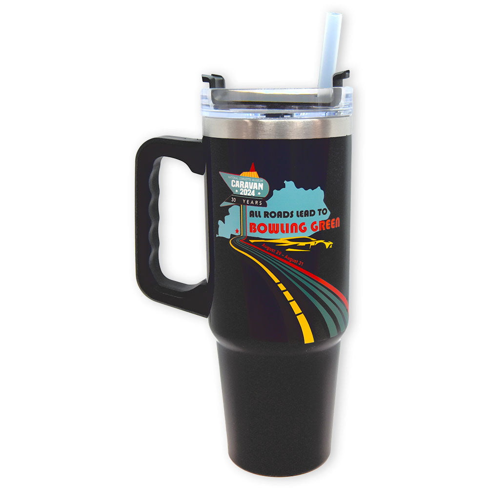 2024 NCM Caravan Black Tumbler