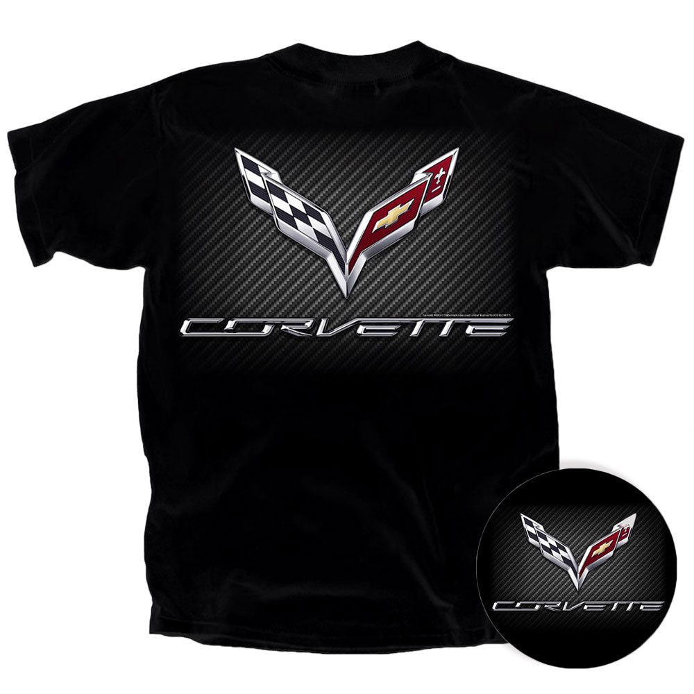 7th Generation Corvette Carbon Fiber Style T-shirt