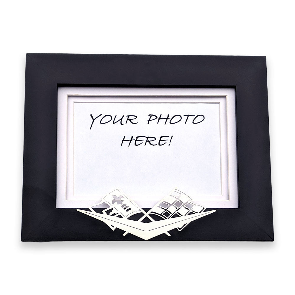 C1 Corvette Emblem Picture Frame