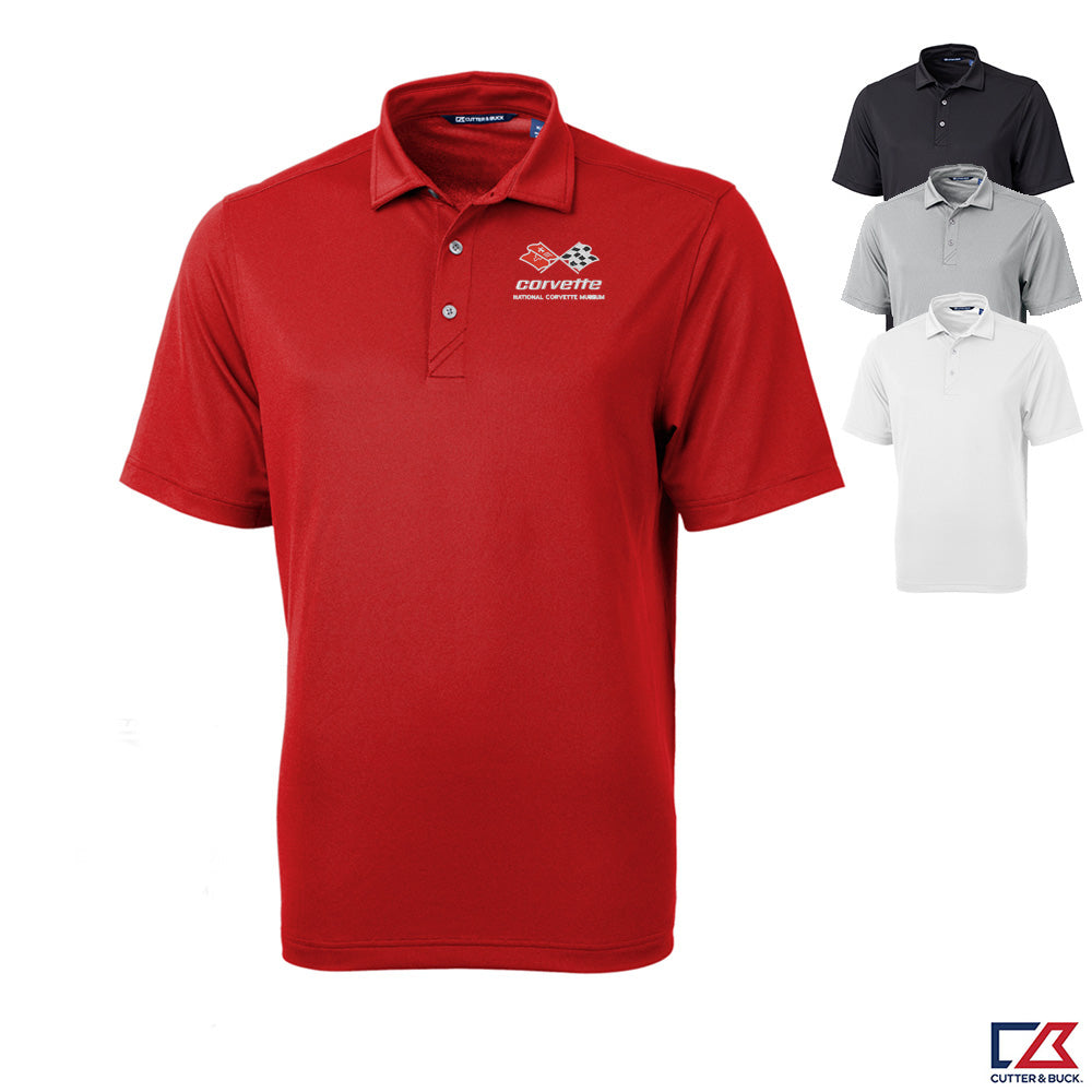 C3 Corvette Mens Custom Virtue Polo shown in four colors