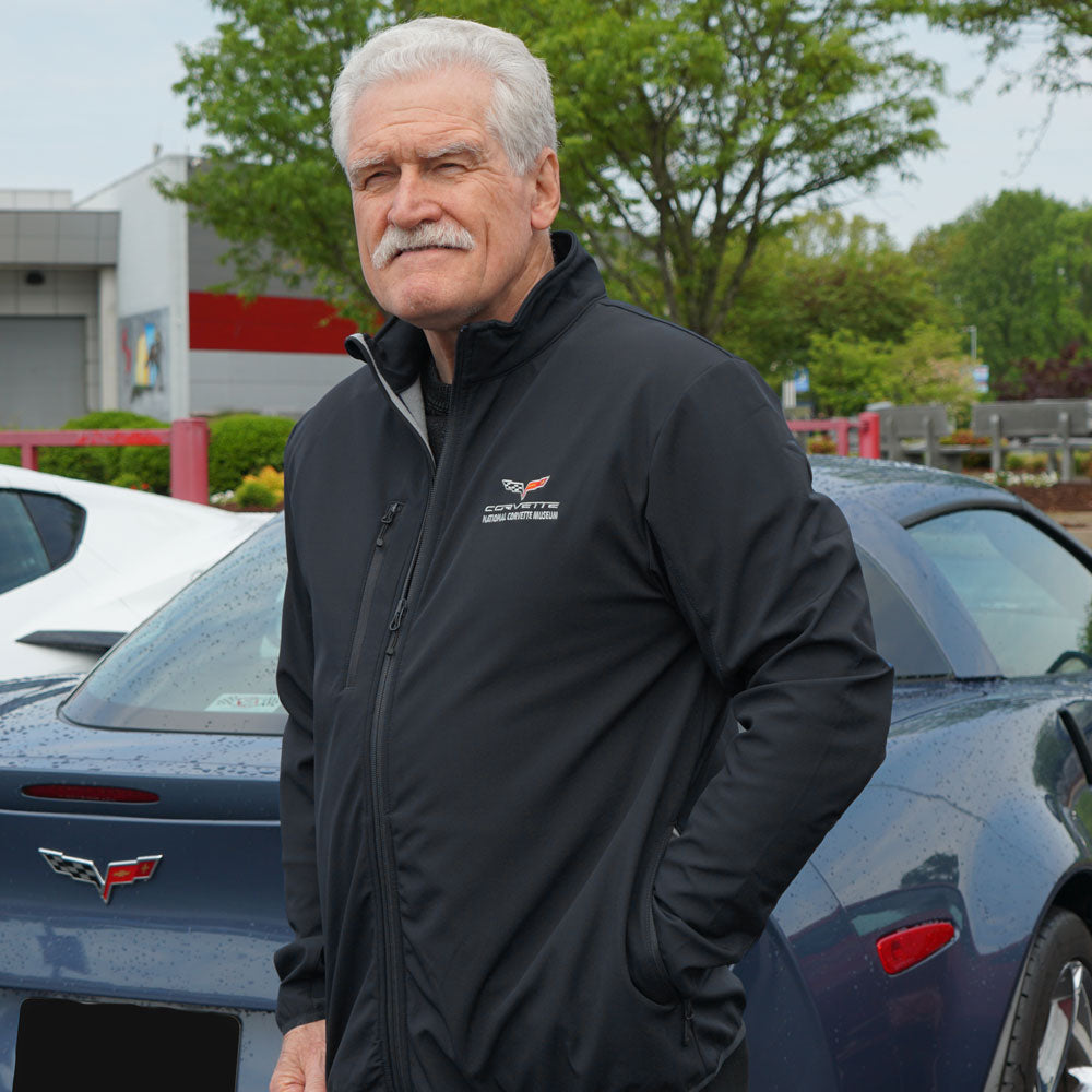 C6 Corvette Custom Trail Eco Stretch Softshell Men's Jacket