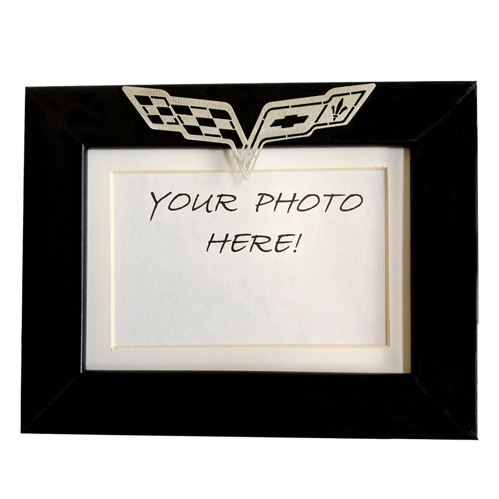 C6 Corvette Emblem Picture Frame