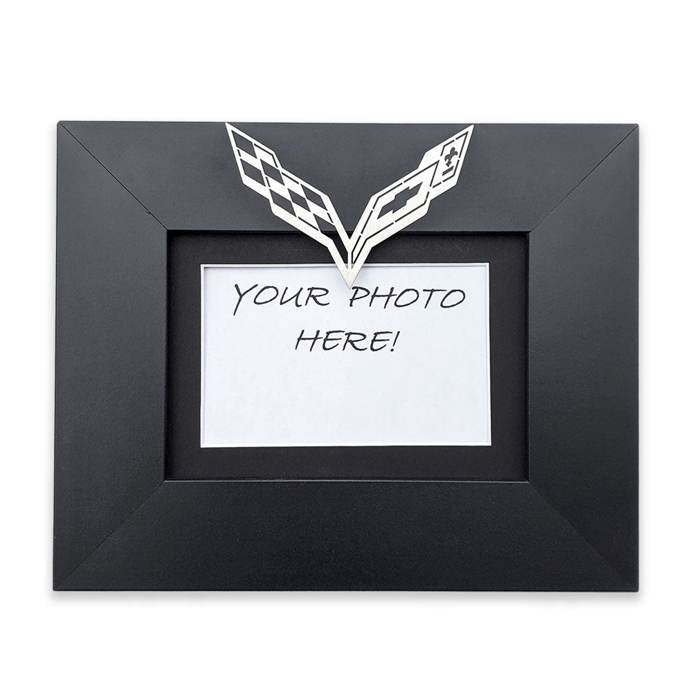 C7 Corvette Emblem Picture Frame