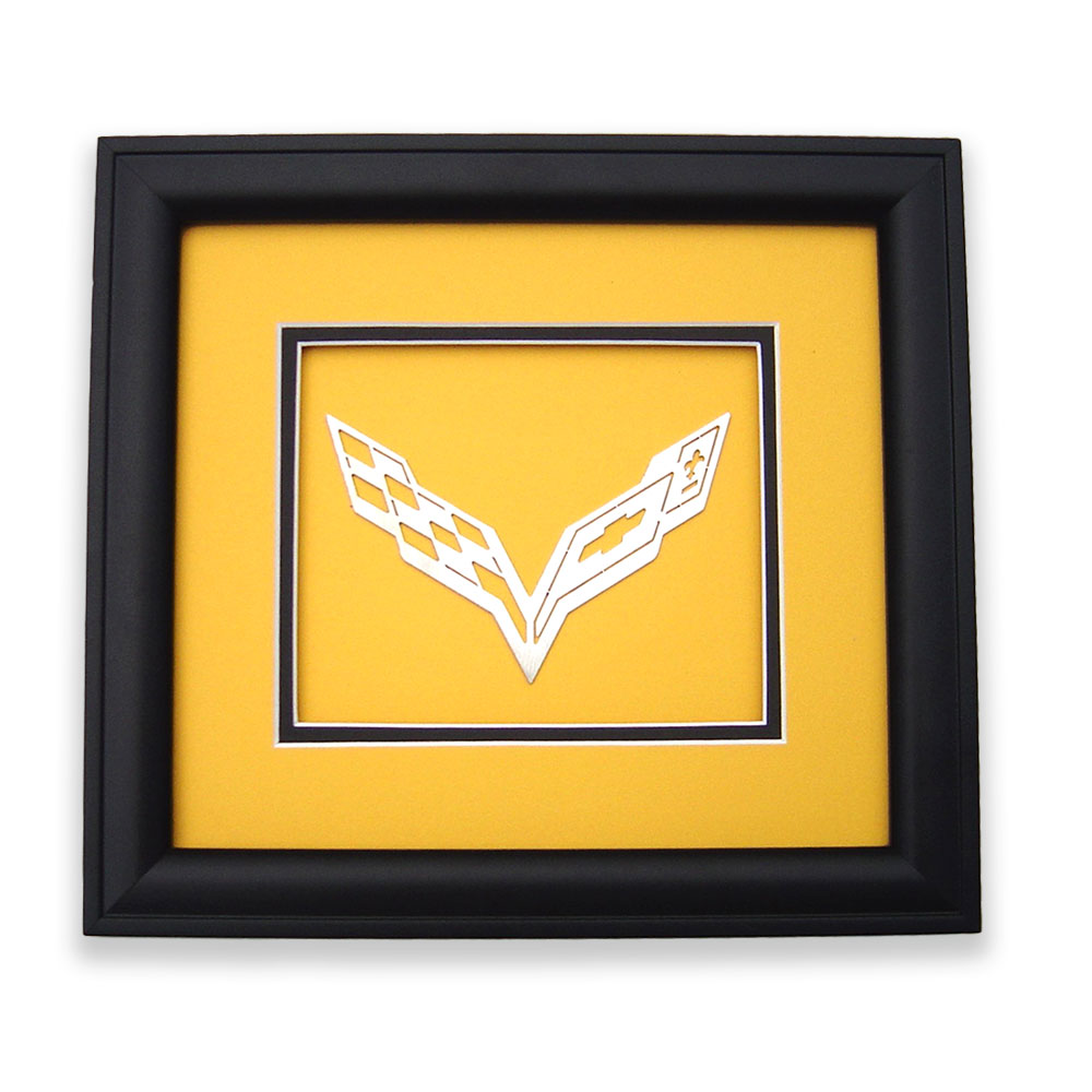C7 Corvette Emblem Shadowbox