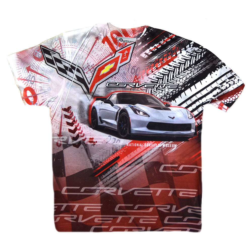 C7 Corvette Sublimated Childrens T-shirt