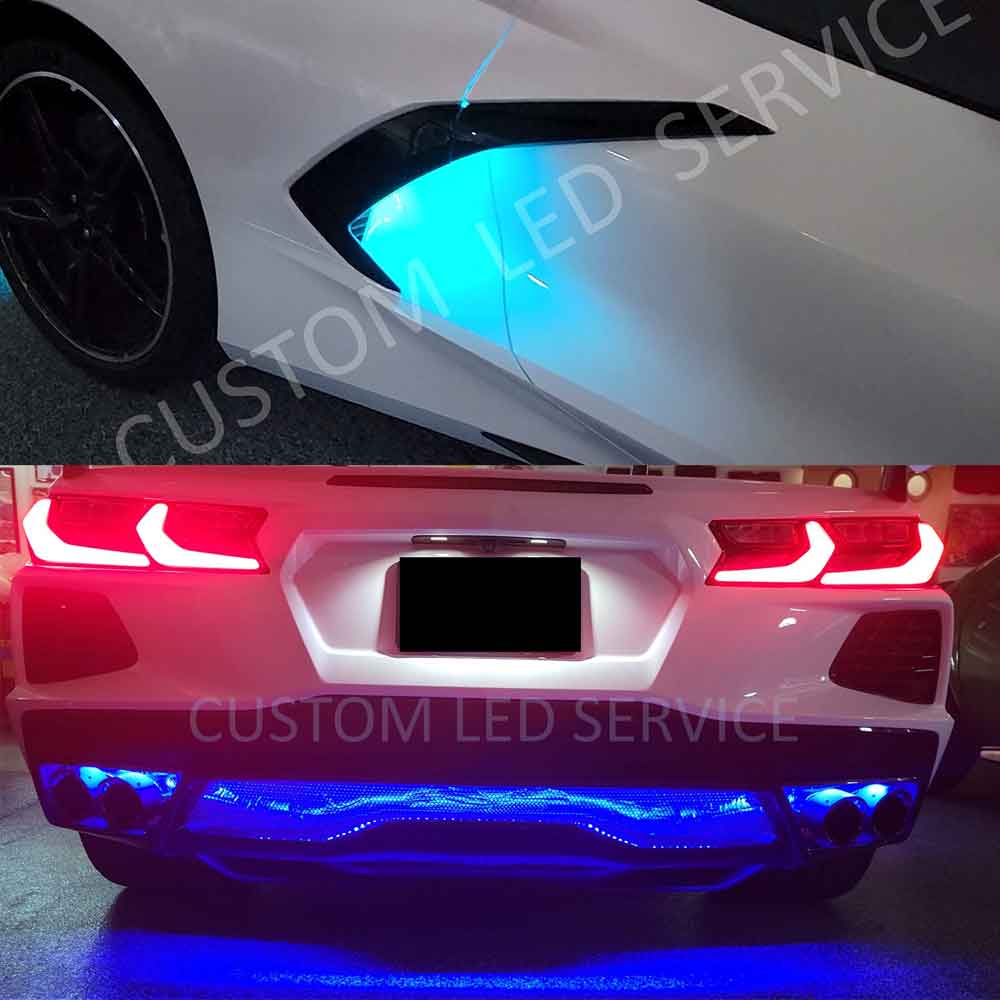 C8 Corvette Convertible Exterior RGB LED Systems