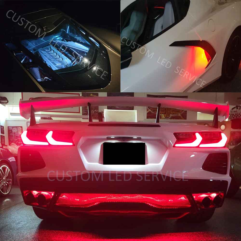 C8 Corvette Coupe Exterior RGB LED Systems Level 3