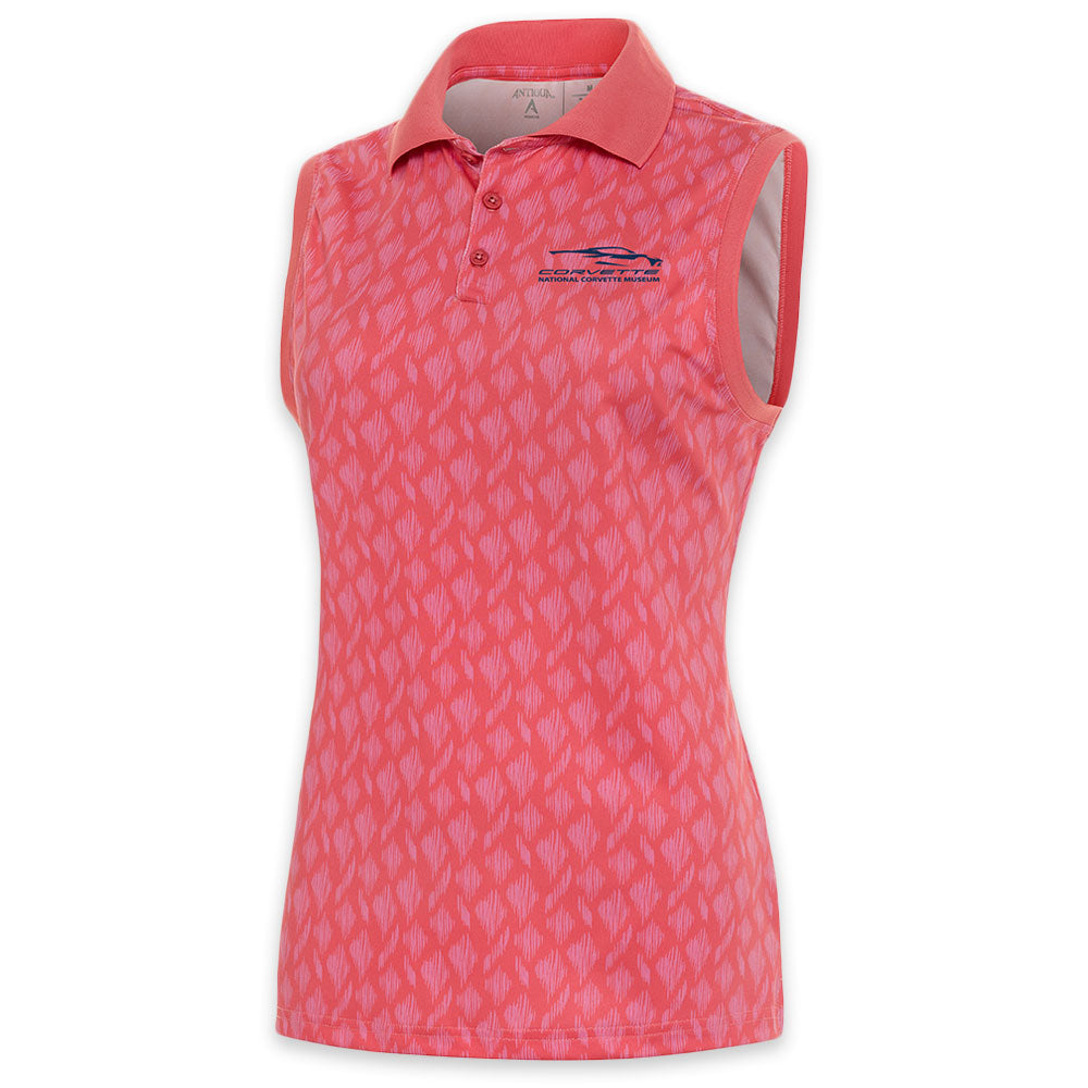 C8 Corvette Gesture Ladies' Scribe Sleeveless Polo