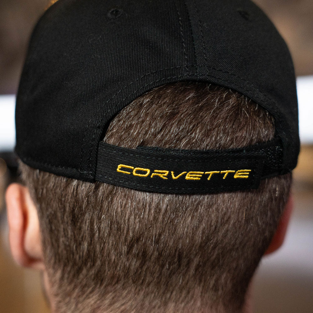 C8 Corvette Gesture Silver Liquid Cap Back View