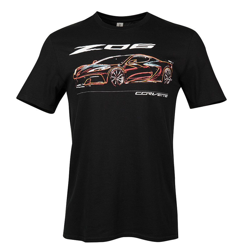 C8 Corvette Z06 Neon T-shirt