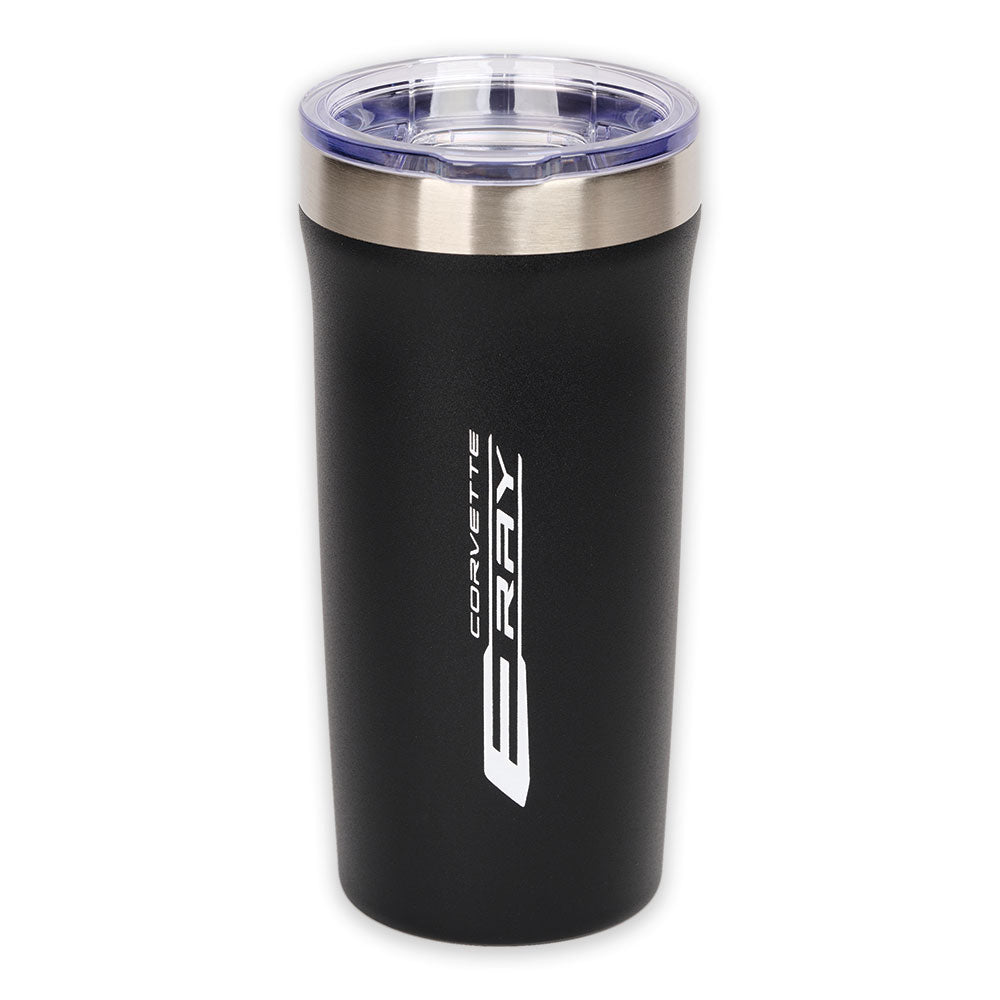 C8 E-Ray Corvette Black Tumbler