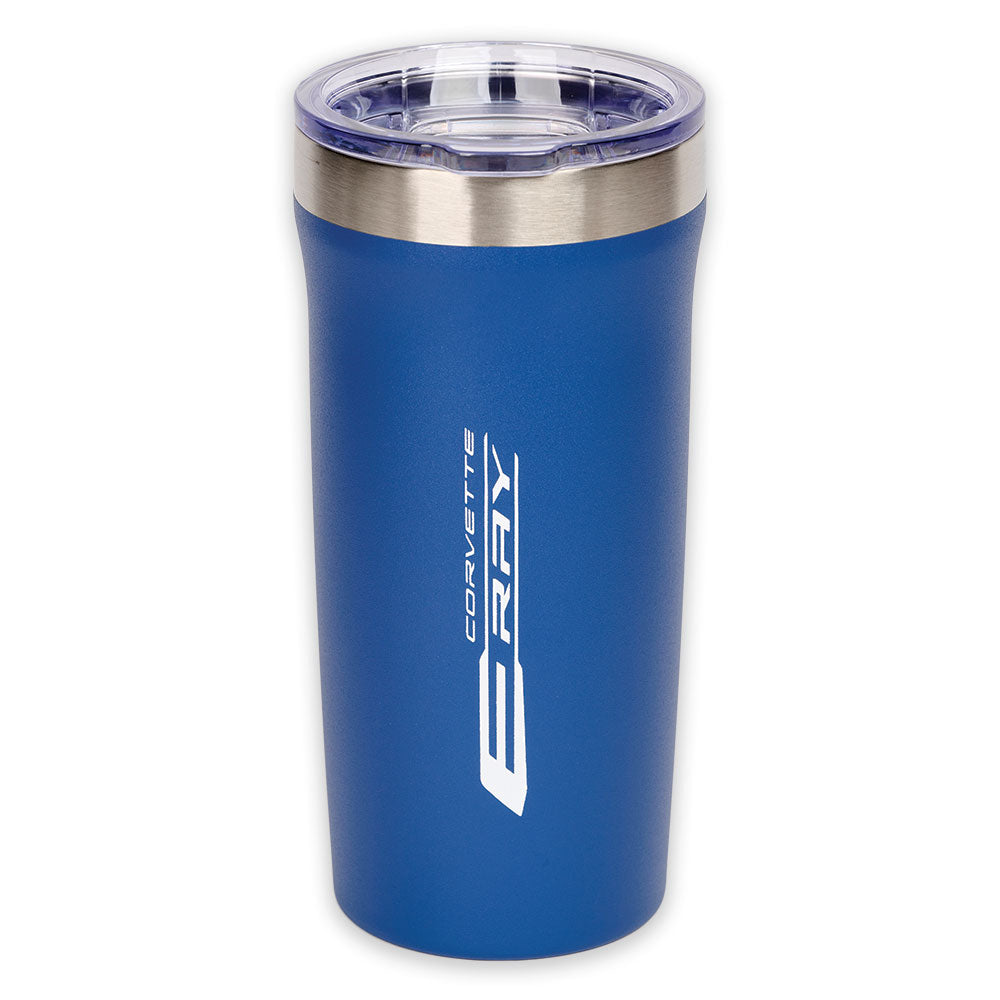 C8 E-Ray Corvette Blue Tumbler