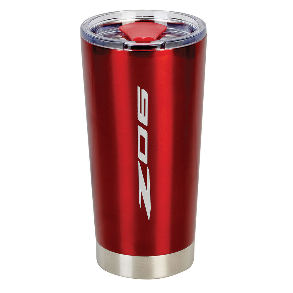 C8 Z06 Corvette Red Frost Tumbler