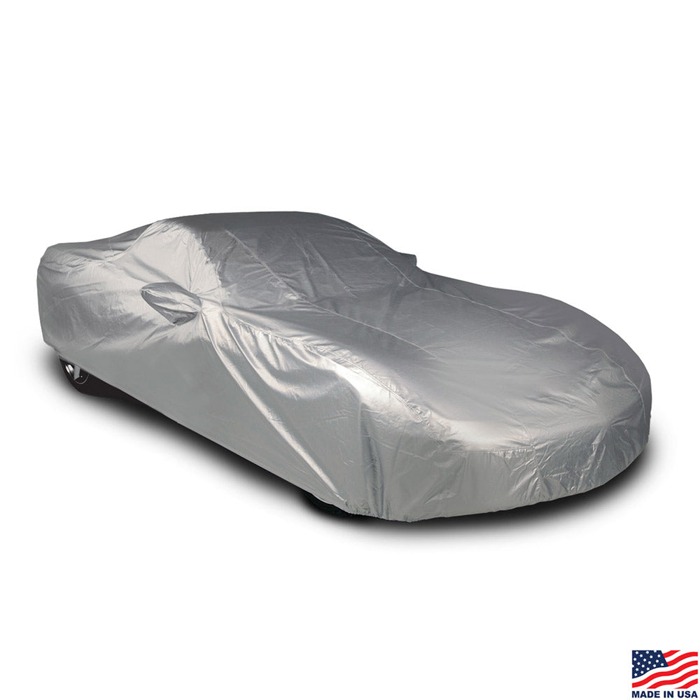 C5 Corvette Silverguard Plus Car Cover shown on a Corvette