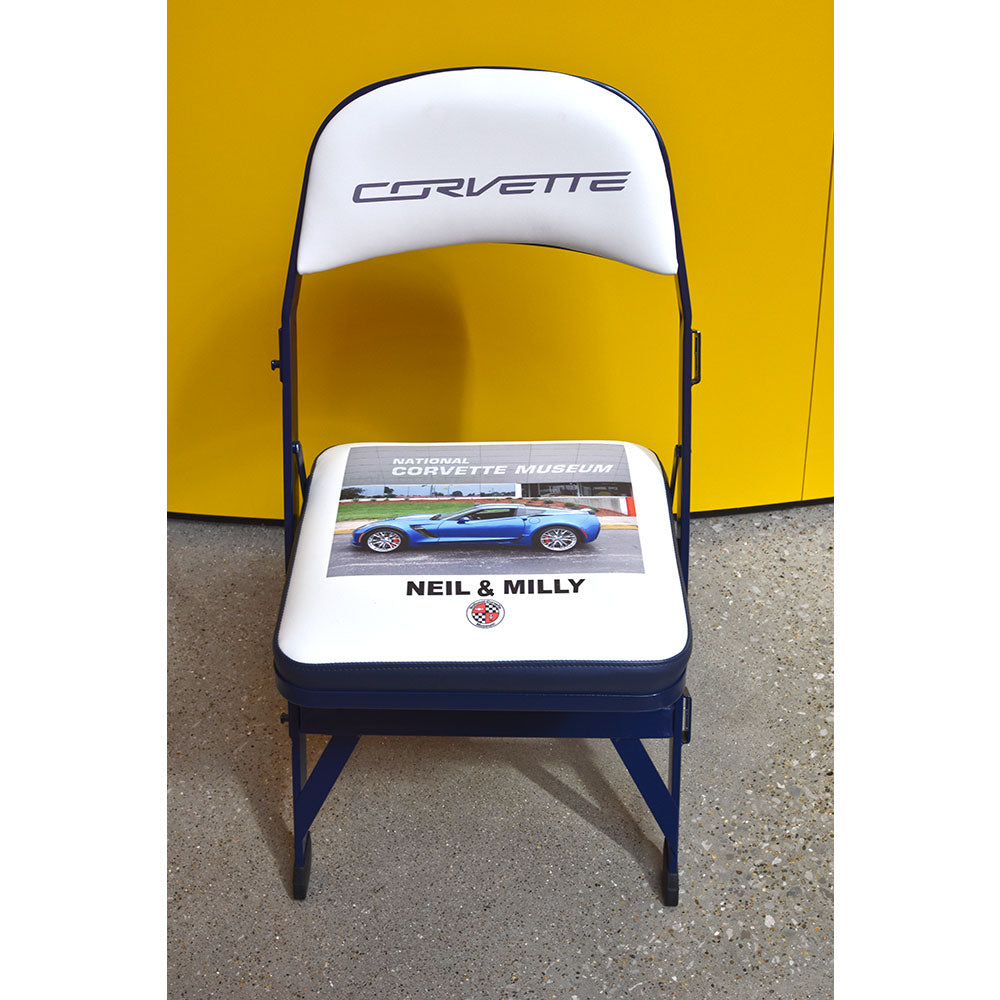Corvette Custom Image Folding Chair