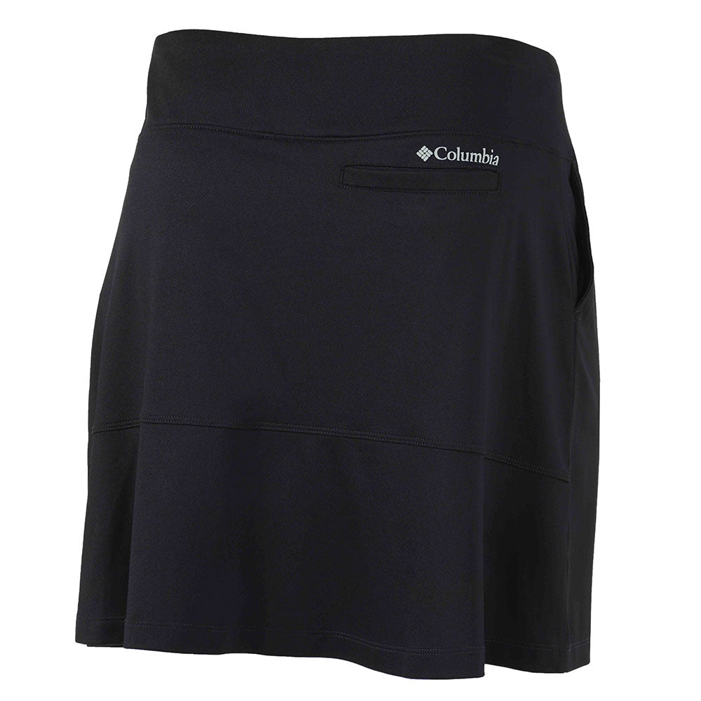 Back view of the Corvette Ladies Qualifier Black Skort
