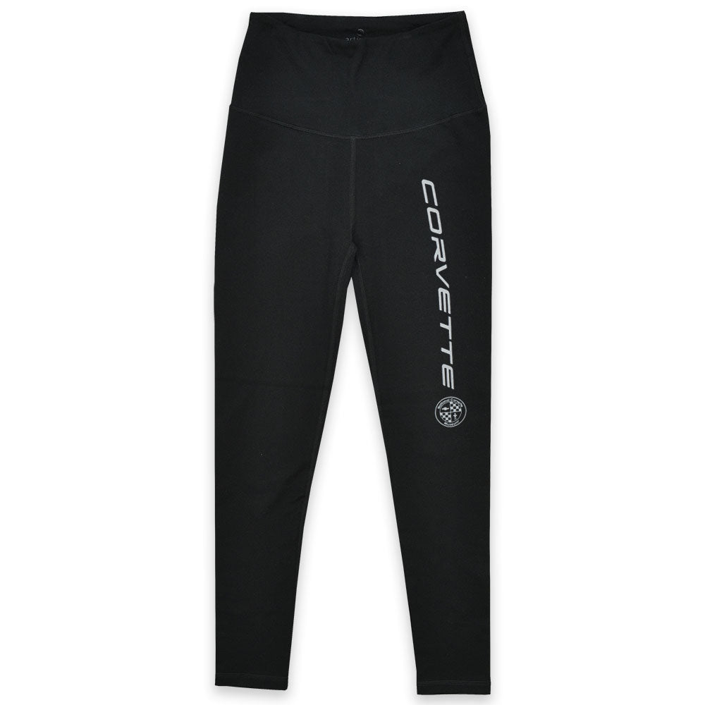 Corvette NCM Ladies Black Leggings