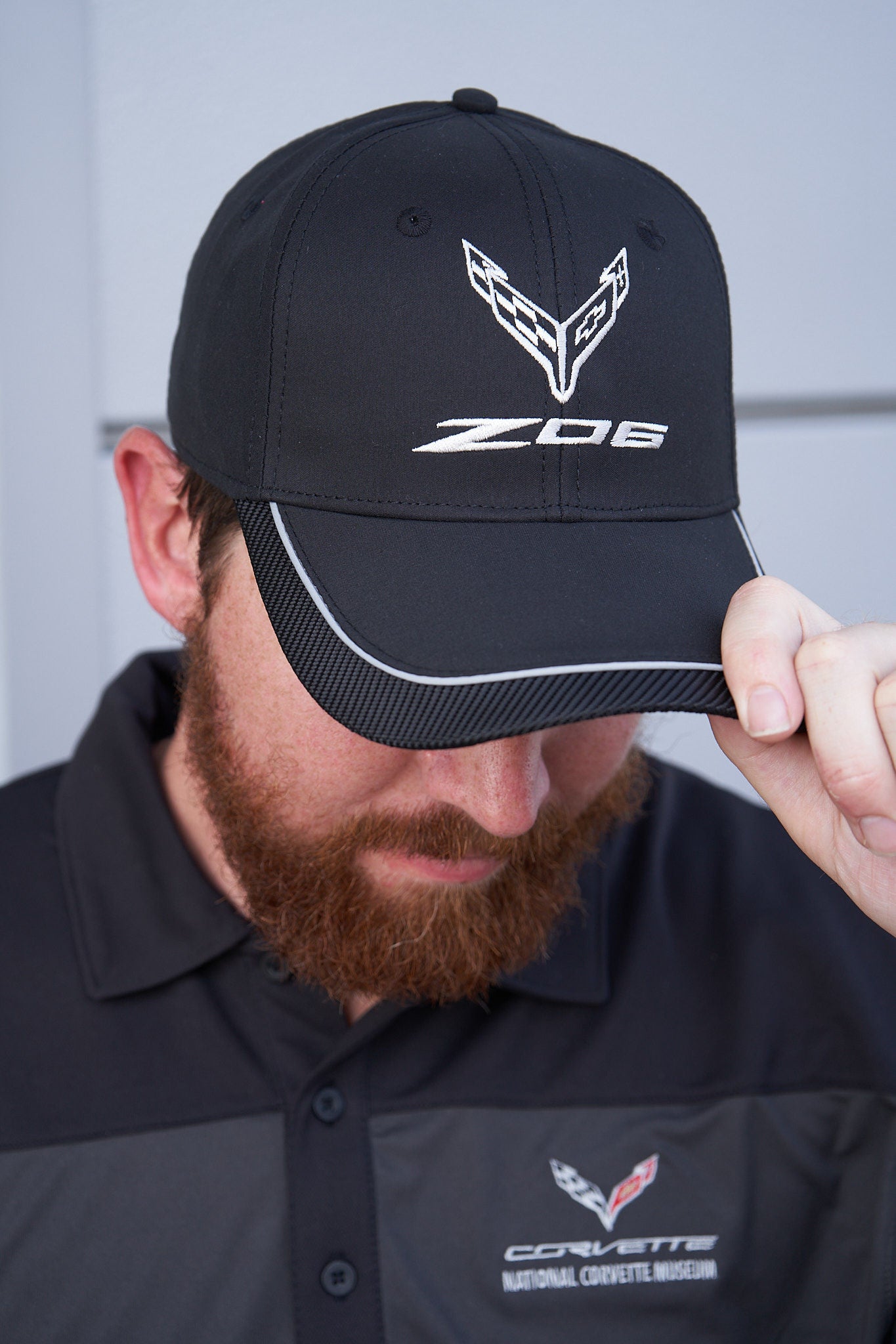 C8 Z06 Corvette Silver Accent Cap