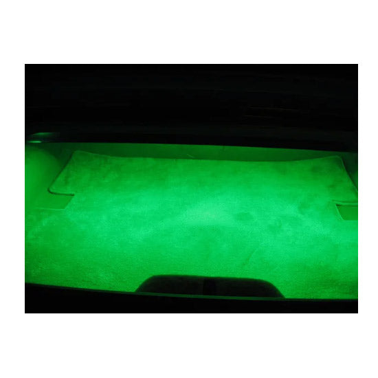 C6 Corvette Cargo Area LED Combo Kit in Green