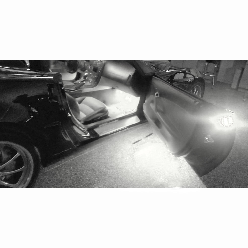 C6 Corvette Footwell and Door Handle Puddle LED Combo Kit in White