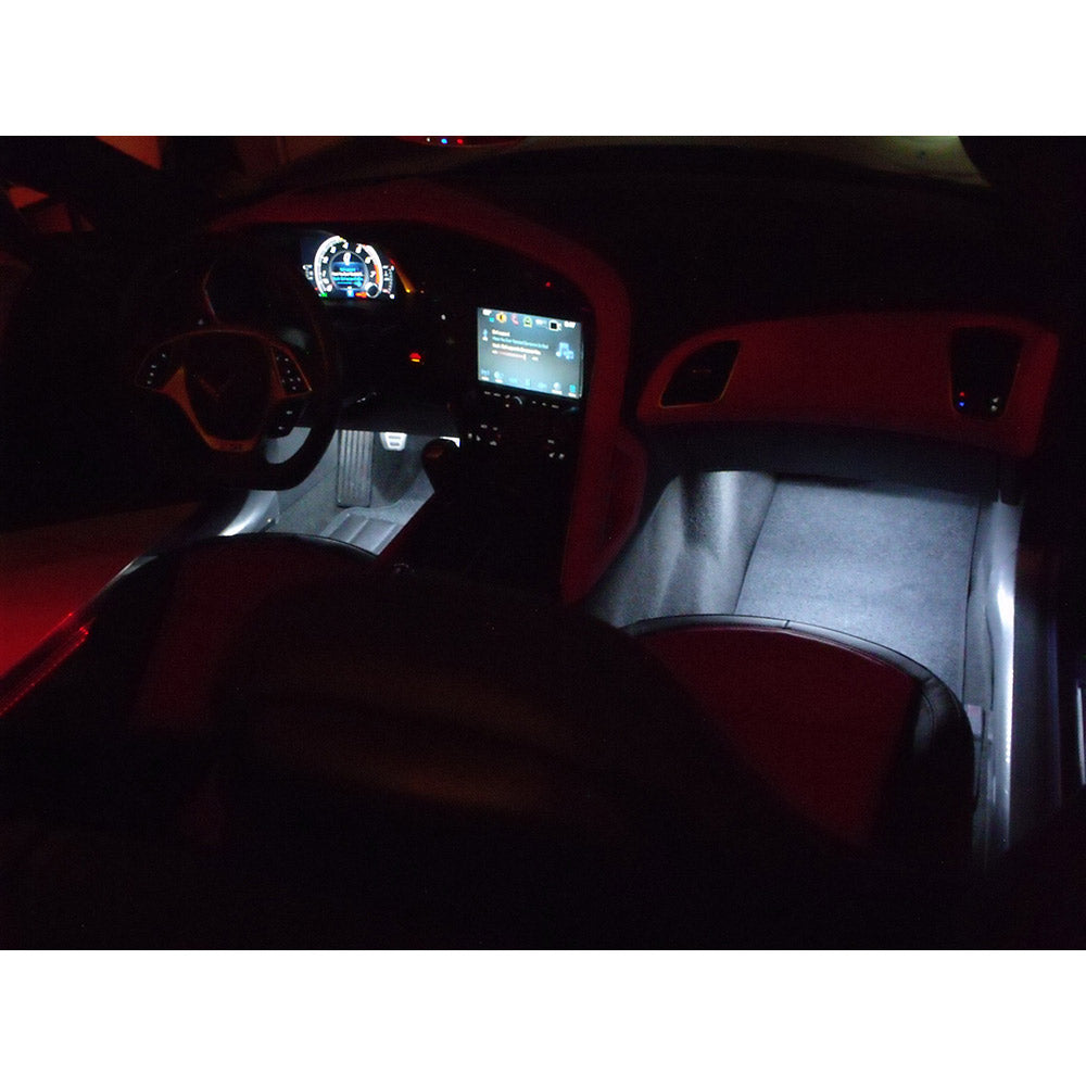 C7 Corvette Footwell LED Lighting Kit in White
