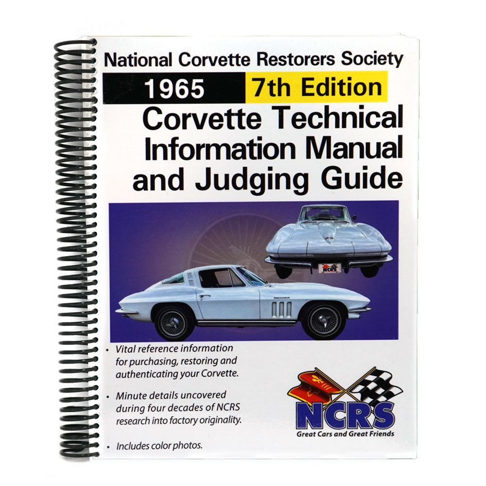 NCRS 1965 Corvette Technical Guide