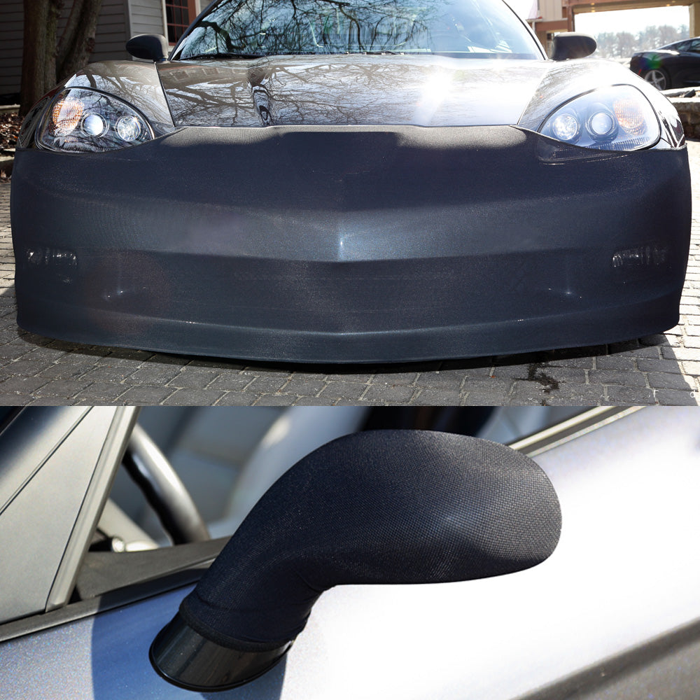 Novistretch C6 Grand Sport Z06 Corvette Front Bumper Mask and Mirror Covers Bundle
