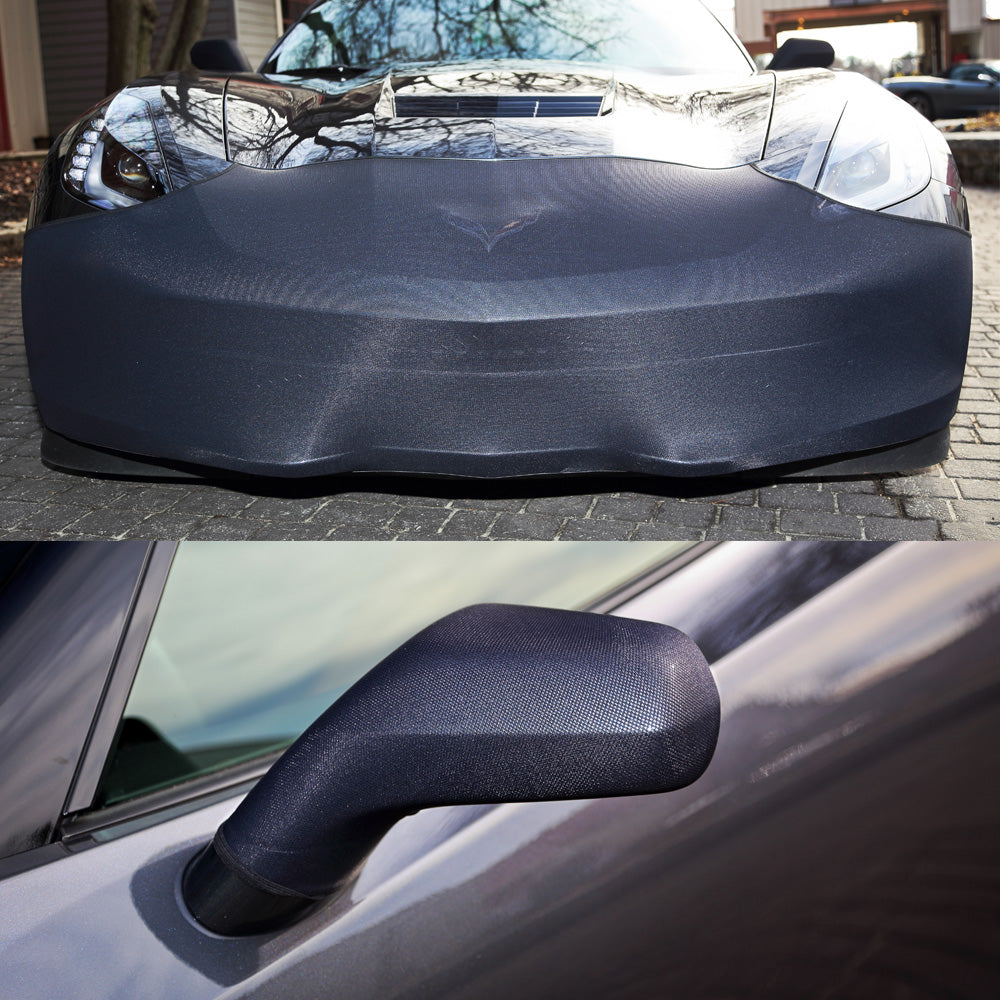 Novistretch C7 Corvette Front Bumper Mask & Mirror Covers Bundle