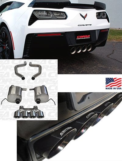 C7 Z06 Corvette Xtreme 4.5" Exhaust System