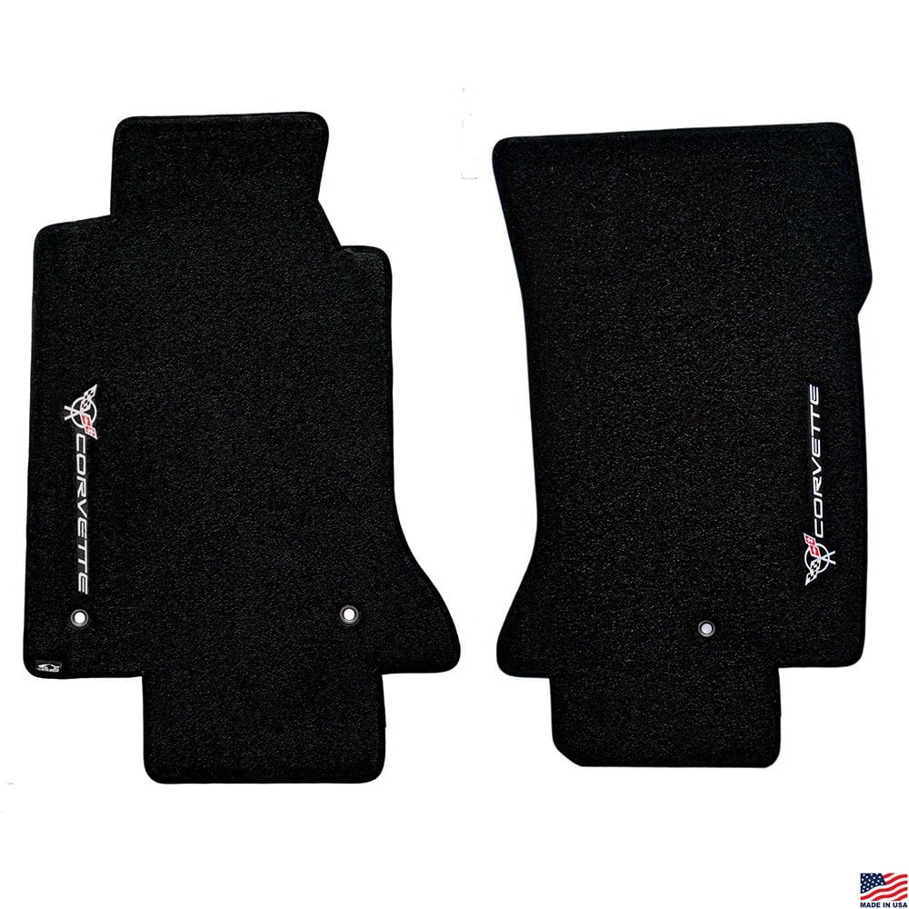 C5 Corvette Sideways Emblem Floor Mats