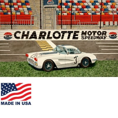 The #3 Cunningham LeMans Class Winner Giclee print by Dana Forrester