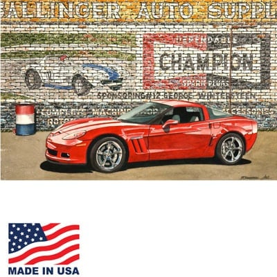 "Grand Sport Evolution" Giclee print by Dana Forrester