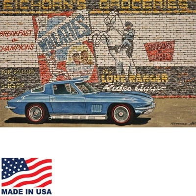 "Saturday Morning Heroes" Giclee print by Dana Forrester