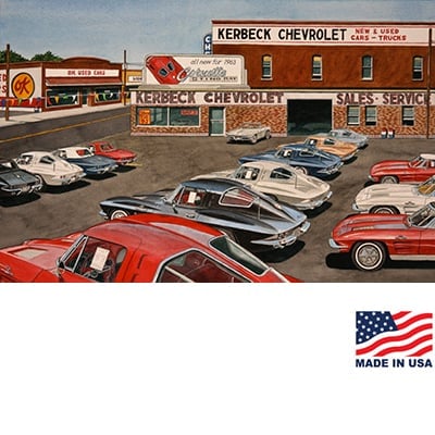 "Splits" Giclee print by Dana Forrester
