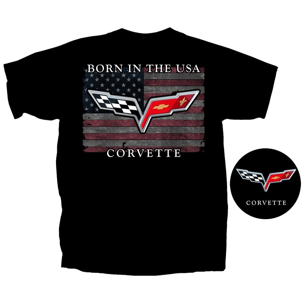 C6 Born in the USA T-shirt