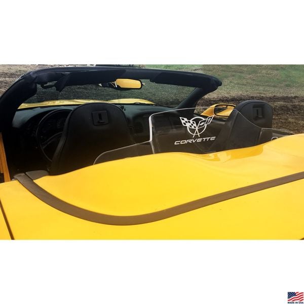 C5 Corvette Laser Engraved Windrestrictor