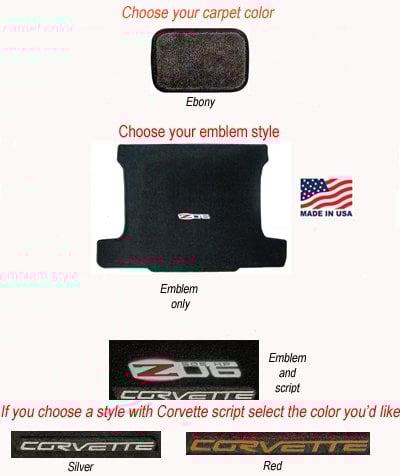 C6 Z06 505 HP Corvette Cargo Mat