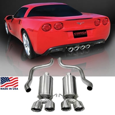 C6 Corvette Xtreme 4.0" Exhaust Sytem