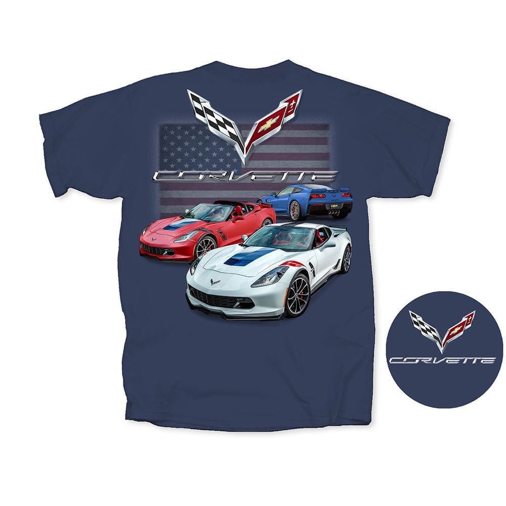 Grand Sport C7 American Flag T-shirt