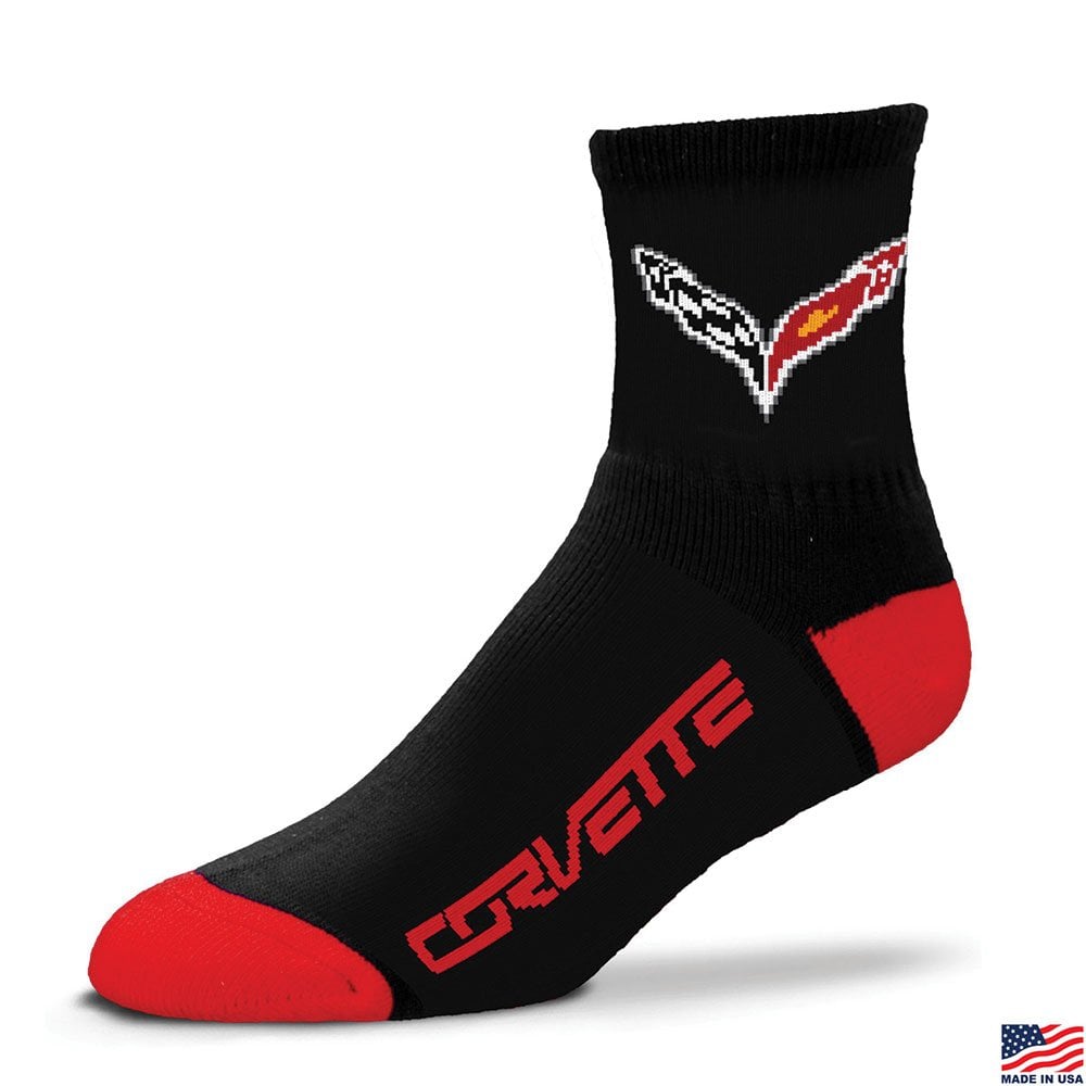 C7 Corvette Emblem Socks