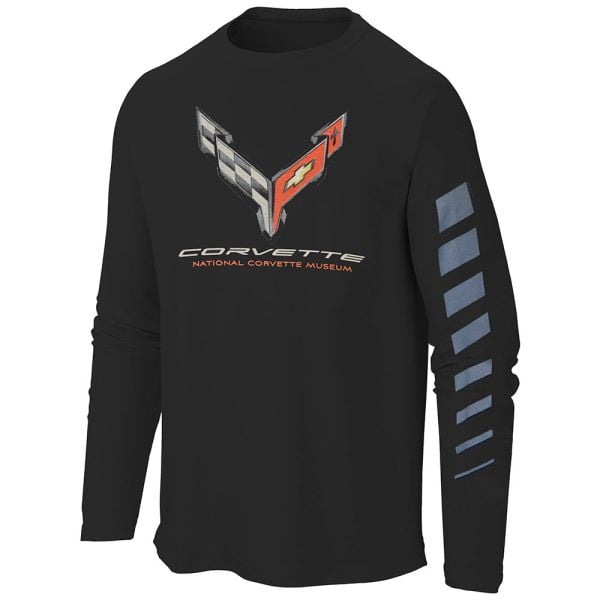 C8 Corvette Race Stripe L/S T-shirt