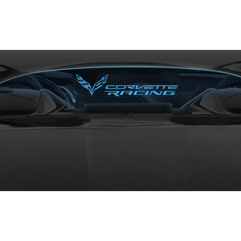 C7 Corvette Racing Illuminated Windrestrictor