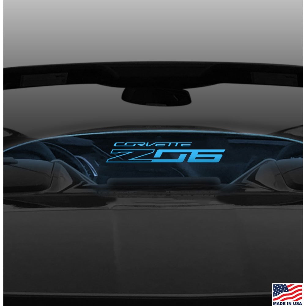 Z06 C7 Illuminated Windrestrictor