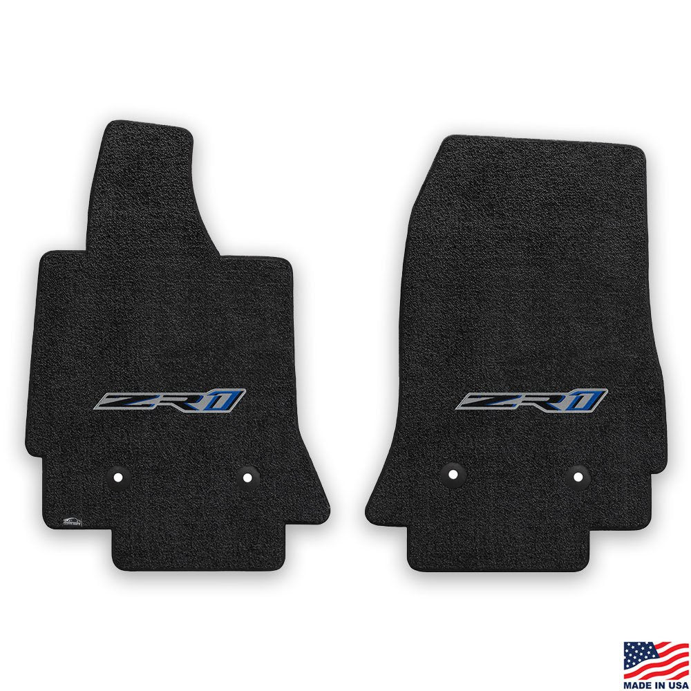 ZR1 C7 Corvette Emblem Floor Mats