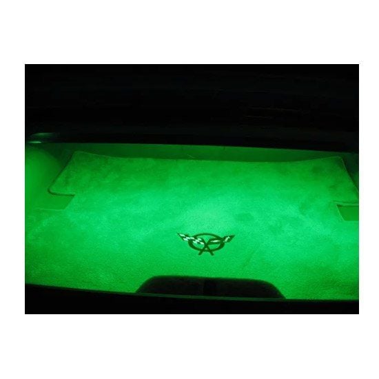 C5 Corvette Cargo Area LED Combo Kit in Green