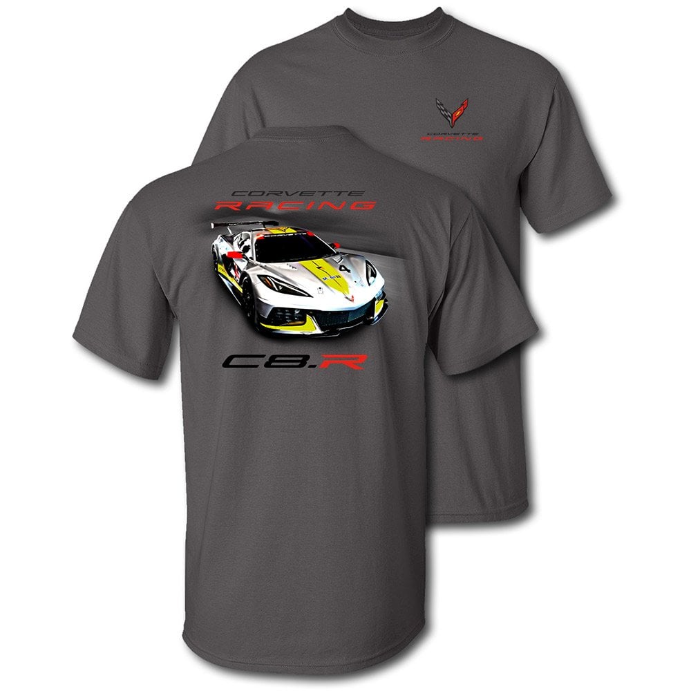 C8R Blurred Track Gray T-shirt