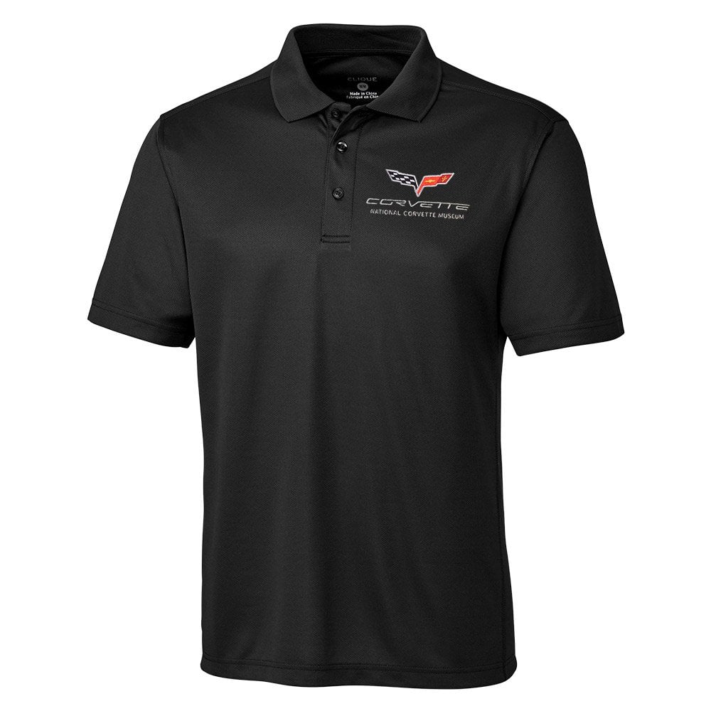 C6 Corvette Mens Ice Pique Polo