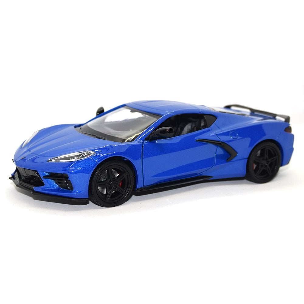 2020 Corvette Stingray Blue Diecast Model