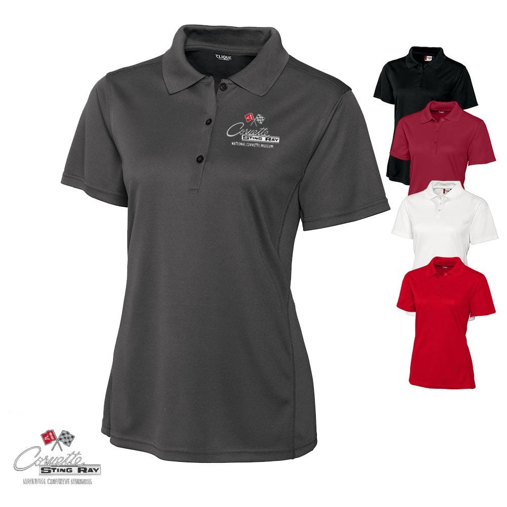 C2 Corvette Custom Ice Pique Ladies' Polo